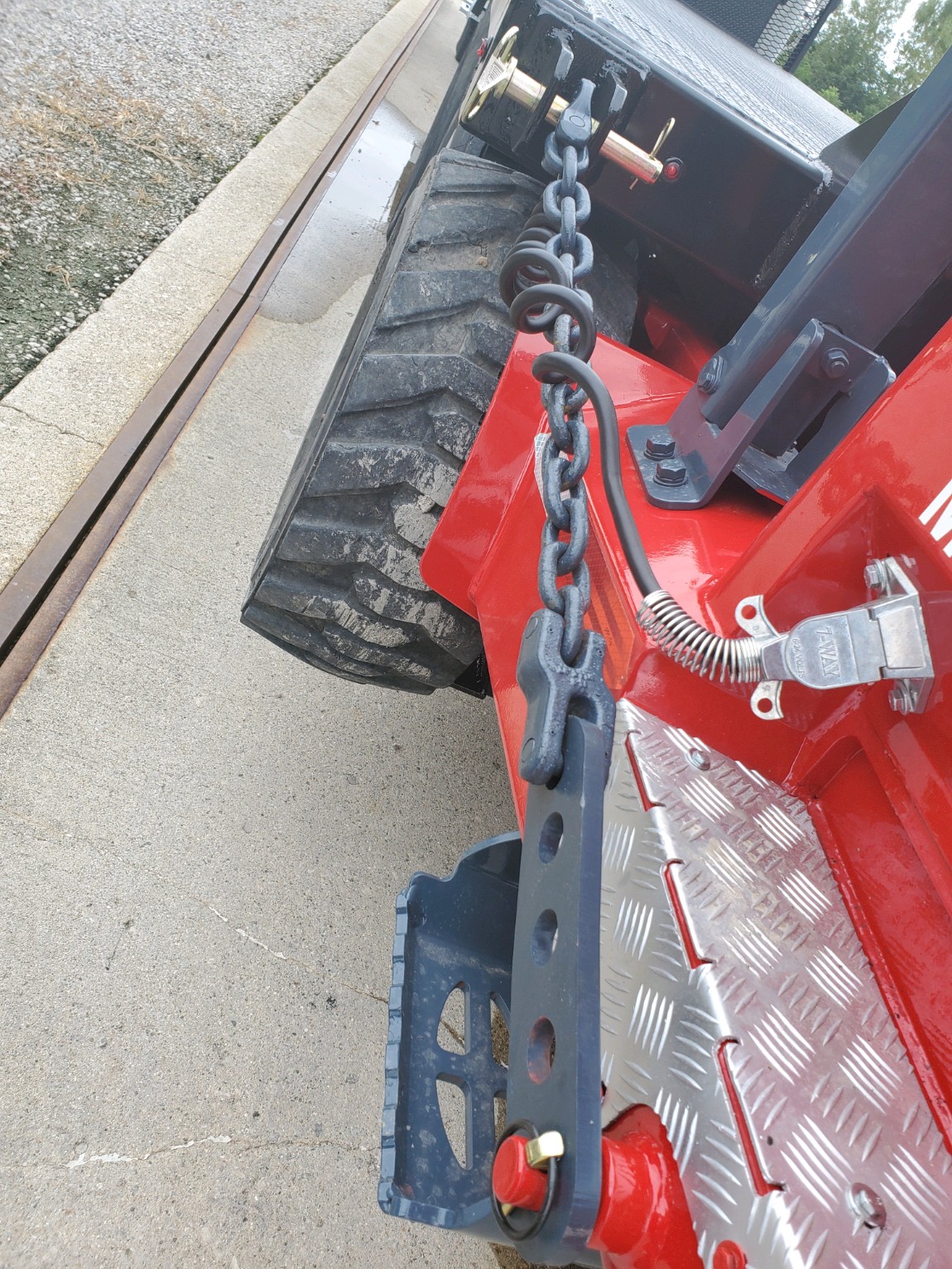 Piggyback Forklift Princeton EZ Mount Trailer With Moffett Kit