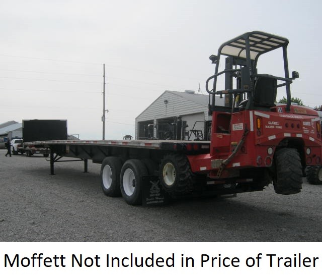 2007 Fontaine 48' X 102" Flatbed Moffett Trailer