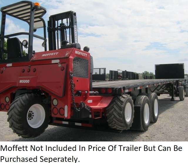 Sold 1998 Great Dane 45 X 102 Flatbed Trailer With Moffett Forklift Mounting Kit Equipment Remarketing Blog
