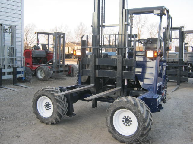 Very Rare: 2014 Moffett M45 4-Way Truck Mounted Forklift With Only 629 hours