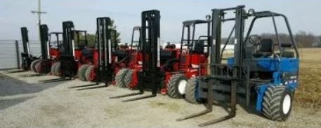 Piggyback Truck Mounted Moffett and Princeton Forklifts