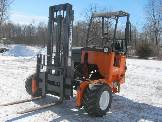 2012 Moffett M55 Truck Mounted Forklift - Only 766 hours For Sale