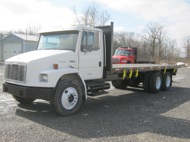 2004 Freightliner FL80 Flatbed Moffett/Princeton Truck For Sale