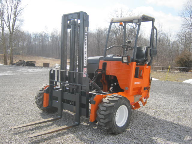2012 Moffett M55 Truck Mounted Forklift Only 1055 hours For Sale