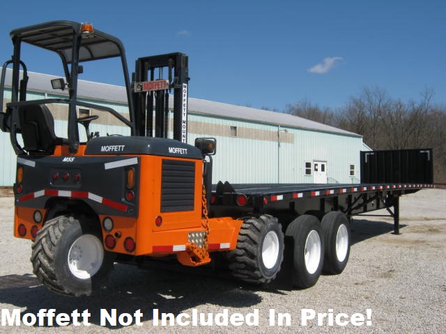 2012 Transcraft 42' 6" X 102" Flatbed Moffett/Princeton Forklift Trailer For Sale