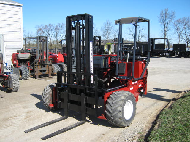 2001 Moffett Mounty M5000 Truck Mounted Piggyback Forklift For Sale