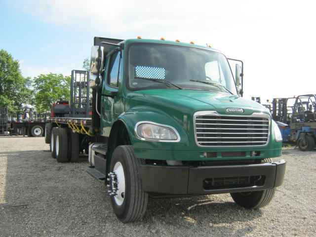 2012 Freightliner M2 106 Business Class Flatbed Princeton/Moffett Truck For Sale