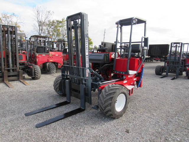 2004 Moffett M5500 Truck Mounted Piggyback Forklift For Sale