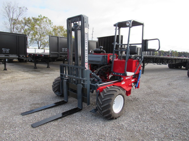 2001 Moffett M5000 Piggyback Truck Mounted Forklift For Sale