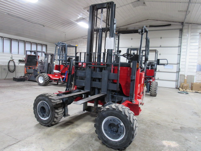 2018 Moffett M8 55.4 NX 4-Way Truck Mounted Forklift For Sale