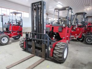 2014 Moffett M80 8000 LBS Capacity Truck Mounted Forklift For Sale