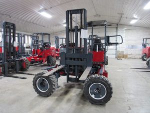 2006 Moffett Mounty M5500 N 4W 4-Way Truck Mounted Forklift For Sale