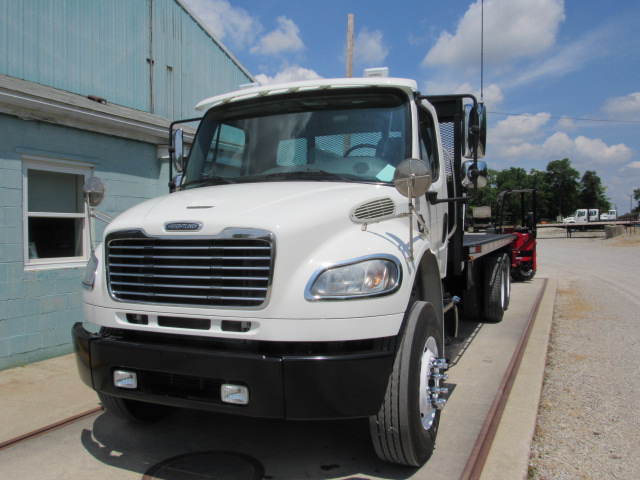 2013 Freightliner M2 Flatbed Princeton Piggyback Moffett Truck For Sale