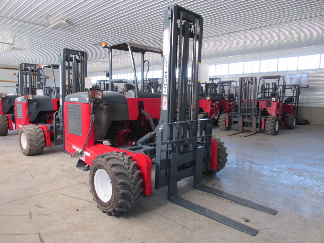 2015 Moffett M55.3 NX Truck Mounted Forklift With 12 High Two-Stage Mast For Sale