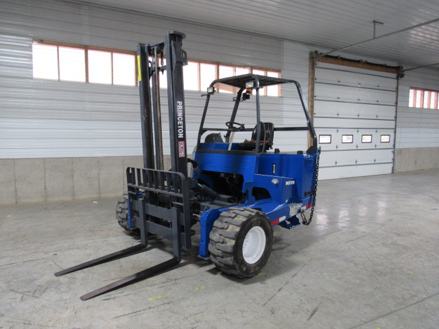 2016 Princeton PB 55.3 With 12 Foot Tall Mast Height Truck Mounted Piggyback Forklift For Sale