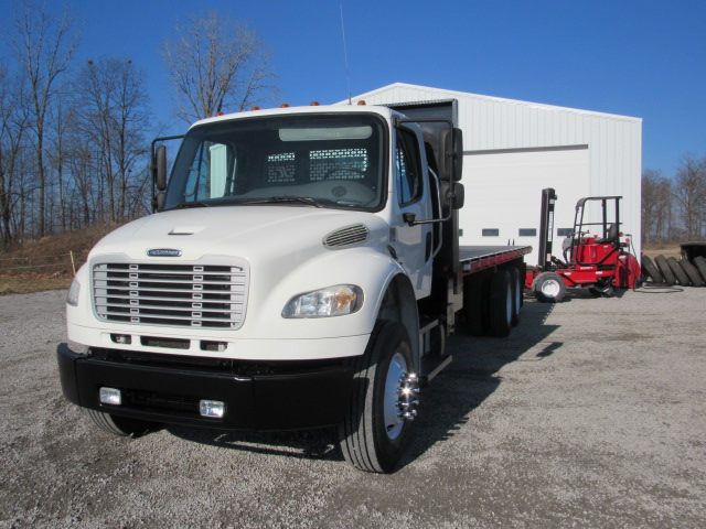 2013 Freightliner M2 Flatbed Princeton/Moffett Truck With Automatic Transmission For Sale