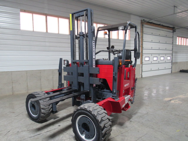 2007 Moffett Mounty M55.4 4-Way Truck Mounted Piggyback Forklift with 10' Mast For Sale