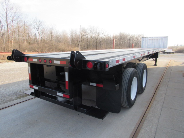 2013 Utility 45' X 102" Aluminum/Steel Combo Flatbed Moffett/Princeton Forklift Trailer For Sale