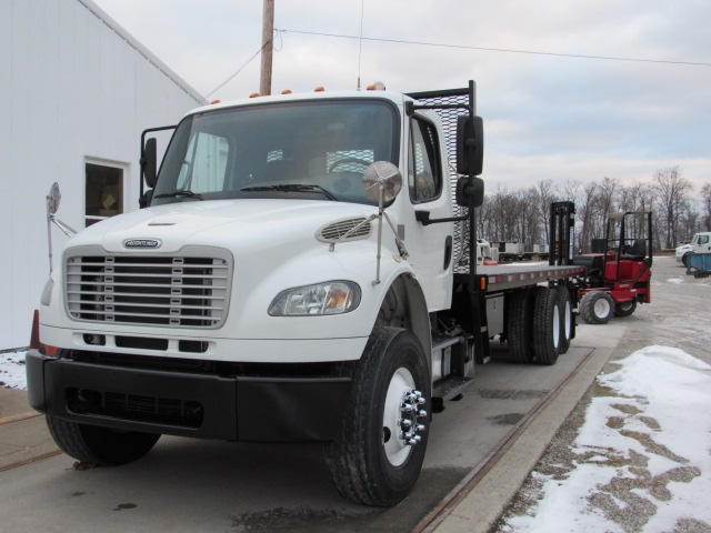 2013 Freightliner M2 Flatbed With Automatic Transmission Princeton/Moffett Truck For Sale