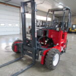 This is a picture of a Moffett forklift.