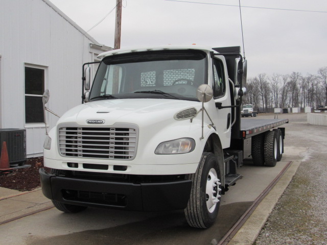 2015 Freightliner M2 Flatbed Moffett Truck With Combo Princeton Mounting Kit
