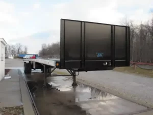 2011 Great Dane 48' X 102 Alum Combo Flatbed PrincetonMoffett Forklift Trailer For Sale-Spring Ride