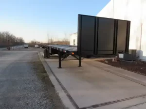 piggyback forklift moffett trailers for sale